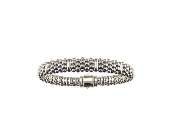Lagos Sterling Silver Signature Caviar Beaded Bracelet