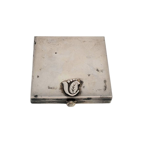 ヴィンテージ スターリングシルバー ミラー コンパクト #10957 - Etsy 日本