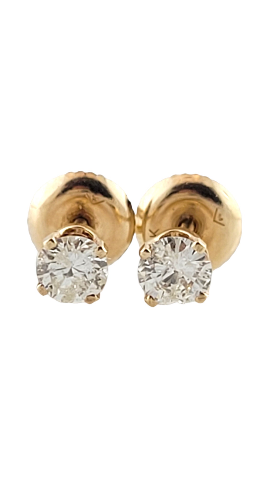 ピアス LESS IS MORE 14K Gold Antique Cognac Diamond Earrings 14K gold antique cognac diamond earring - Less is more | 60