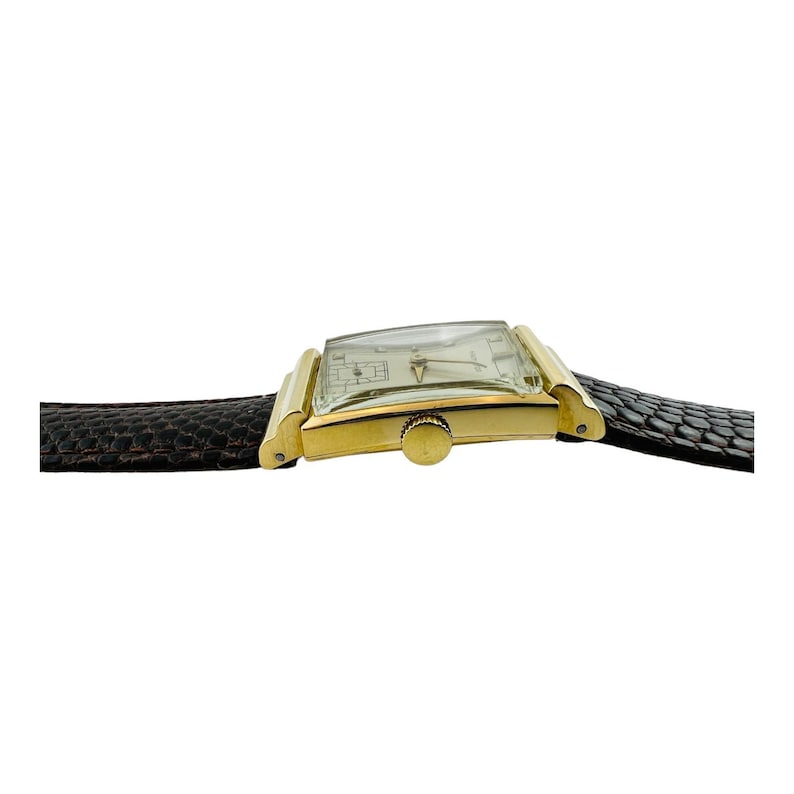 1940's Hamilton Gordon 18k Yellow Gold Watch Manual Men's Watch #15797