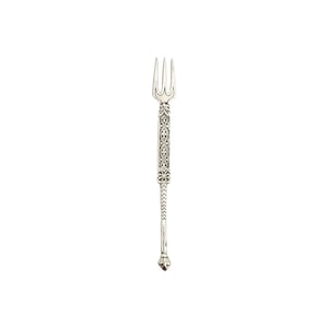 Alexander Ritchie Design by A.H. Darby & Son Birmingham England Sterling Silver Nunnery Fork #13654