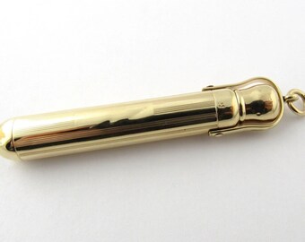 Vintage 10 Karat Yellow Gold Telescopic Pencil #1809 - Etsy