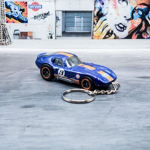 Shelby Cobra Daytona Coupe Custom Car Keychain Keyring | Limited Run - Low Stock