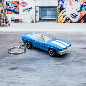 1969 Chevy Camaro SS Car Keychain Keyring | Fathers Day | Limited Run