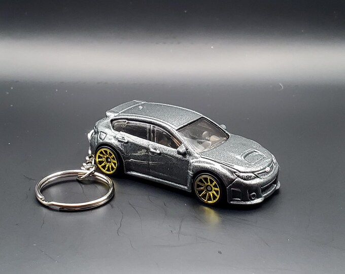 Subaru Rally Key Ring Subaru WRX Sti Keychain: Diecast Car Keyring - Gift for Car Enthusiasts ...