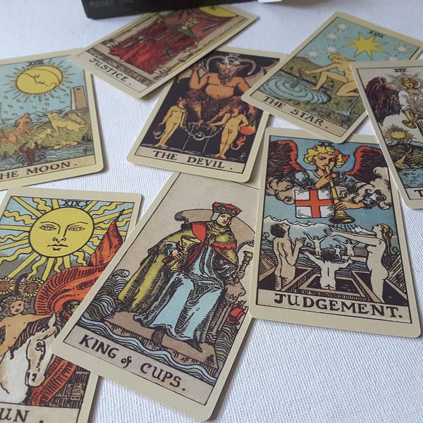 78 card deck Tarot cards, great pictures
