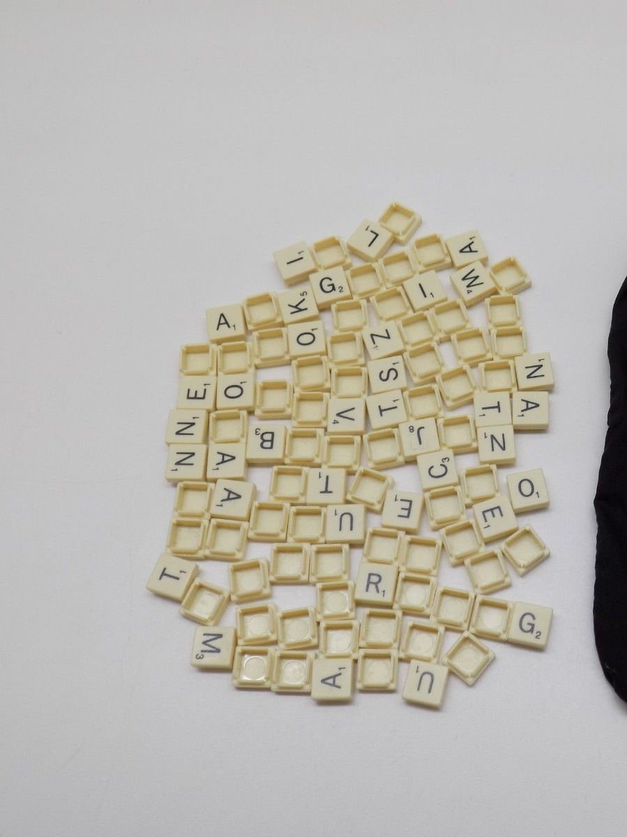 Individual Scrabble Letters for sale Only 4 left at 65