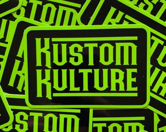 Kustom Kulture Sticker