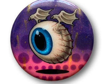 Flying Eye 1.5" Pin-Back Button