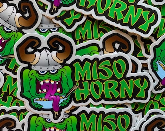 Miso Horny Stickers