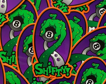 Shifty Sticker