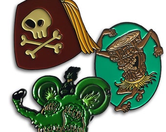 Collectors Enamel Pin Staggeringly Awesome Combo Three Pack!