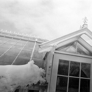 Smith College Greenhouse Northampton MA Western Massachusetts Winter Landscape Spooky Wintertime Scene Black and White Film Photo Print 4x6