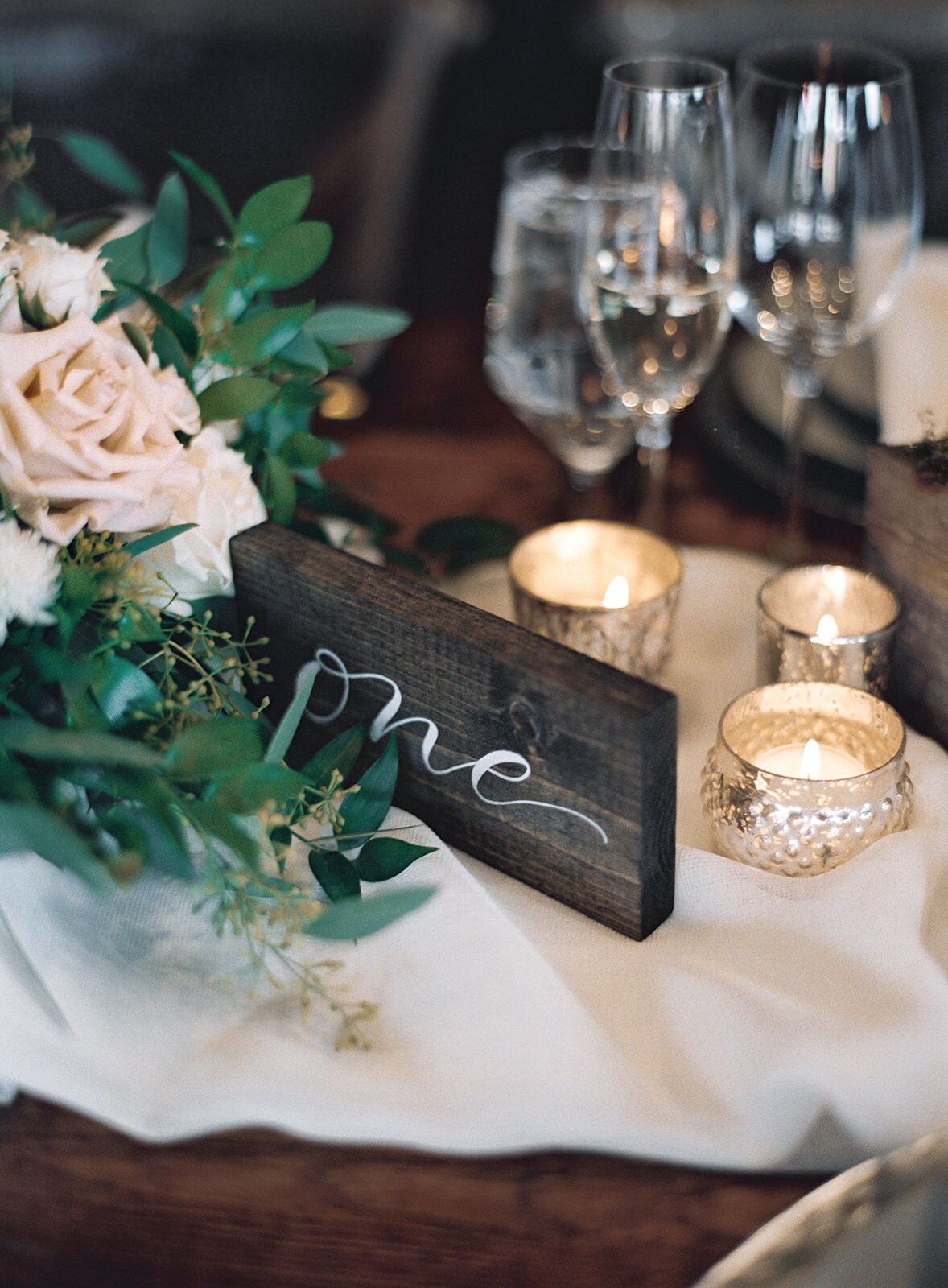 Wood Table Numbers . Wooden Block Table Numbers . Rustic Etsy