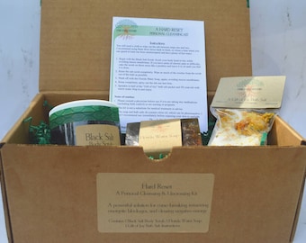 A Hard Reset: Personal Uncrossing & Cleansing Kit, wiccan, pagan, hoodoo, vodou, wiccan gift, pagan gift, breakup, new beginning, occult