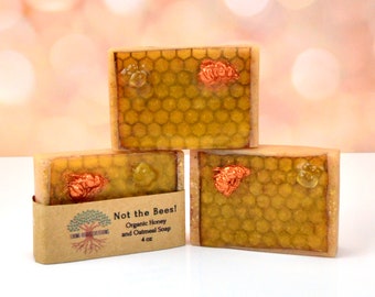 honey oatmeal soap, halloween gift, holistic gifts