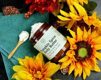 Pumpkin spice everything, whipped body butter, self care, care package for her