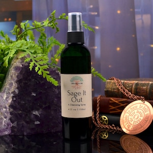 cleansing spray, empath protection, holistic gifts