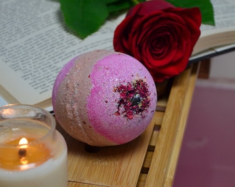 glitter bath bomb, anti valentines day, 21st birthday gift