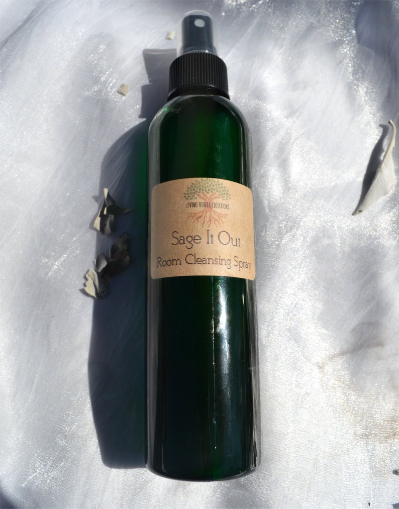 Sage It Out, sage spray, energy clearing, holistic gifts, holistic gift, pagan gift, wicca image 5