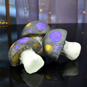 magic mushrooms, vegan bath bomb, nonbinary pride, nonbinary gifts