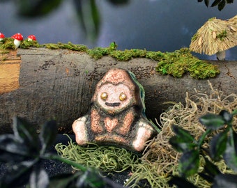 sasquatch bath bomb, pagan yule, nature lover gift for her