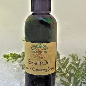 Sage It Out, spray alla salvia, purificazione energetica, regali olistici, regalo olistico, regalo pagano, wicca