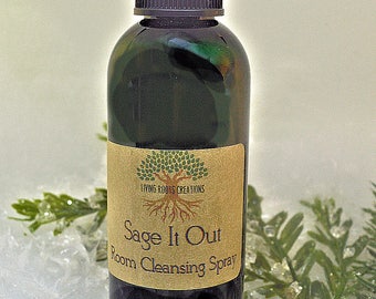 Sage It Out, sage spray, energy clearing, holistic gifts, holistic gift, pagan gift, wicca