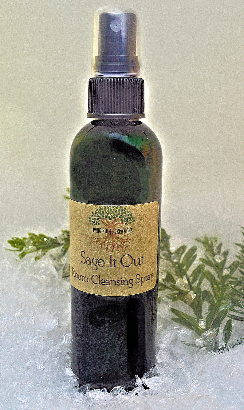 Sage It Out, sage spray, energy clearing, holistic gifts, holistic gift, pagan gift, wicca image 1