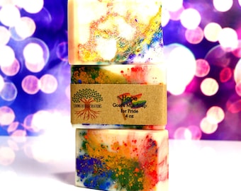 goat milk soap bar, lgbt ally gift, coming out gift