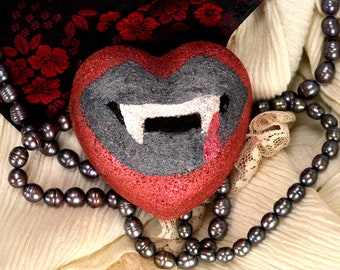 love bites bath bomb, horror valentine, galentines day gifts