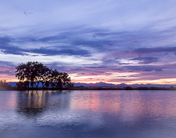 Purple Sky, Colorado Art Print, Colorado Photography, Mountain Decor, Large Wall Art, Travel Photo, Travel Photography, Sunset Photo