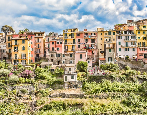 Cliffside, Corniglia, Italy Art Print, Italian Photography, Italian Decor, Large Wall Art, Travel Photo, Travel Photography, cinque terre