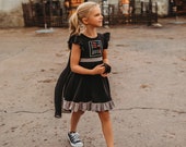 READY TO SHIP Darth vader costume,star wars twirl dress,halloween costume,toddler star wars costume,twirl dress,disney family outfit