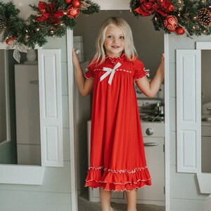 Christmas Nightgown | Etsy
