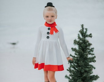 girls snowman outfit