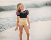 THE ORIGINAL Princess Swimsuit,Snow White Bathing Suit,Girls Bathing Suit,Disney Cruisewear,princess pool party,disney cosplay,toddler