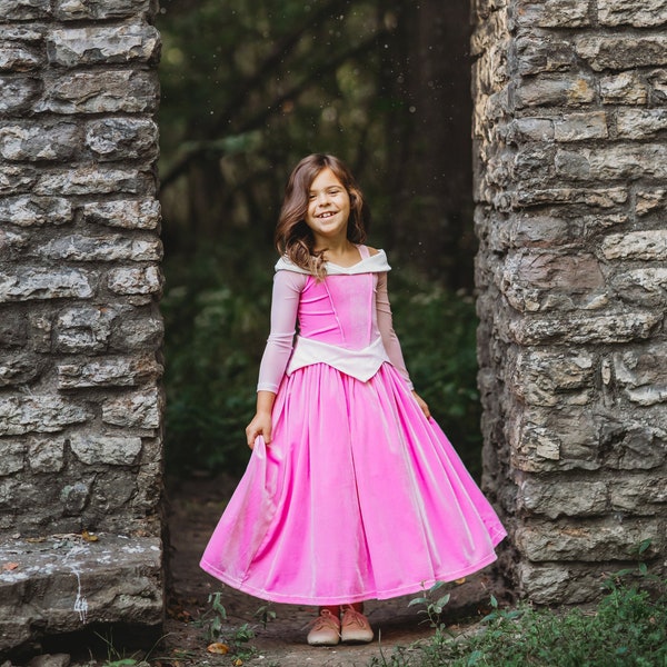 READY TO SHIP,Sleeping Beauty Ballgown,Briar Rose dress,Princess Dress,Halloween Costume,Not so Scary Halloween,Bippety Boppety Boo