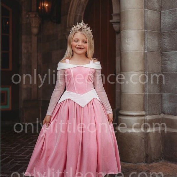 READY TO SHIP,Couture Sleeping Beauty,Disney Princess Cosplay,Disney Bounding,Halloween Costume,pink princess dress,custom princess gown