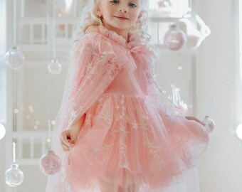 Girls pink tutu,ballet tutu with tulle,tutu dress,birthday tutu,toddler tutu,fancy girls dress,embroidered tulle dress,pink leotard,toddler