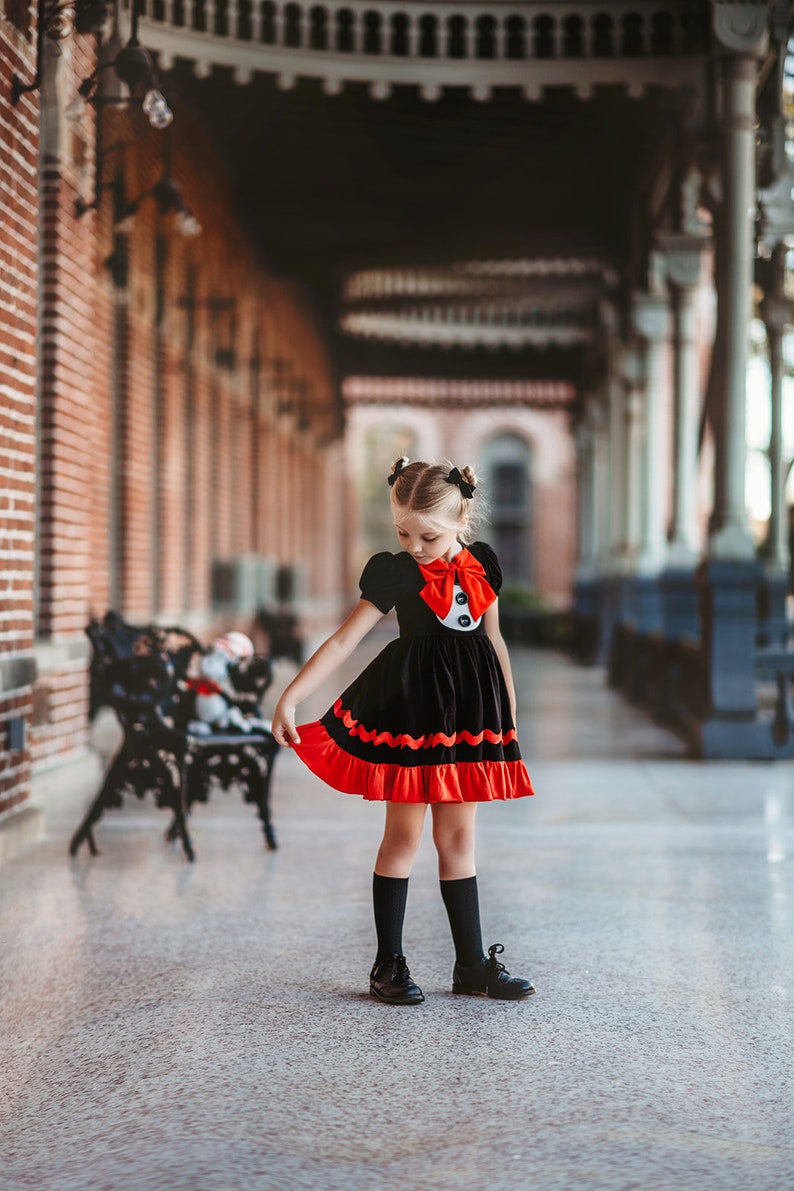 READY TO SHIP,Cat in the hat dress, dr. Seuss cosplay,100 days of school,cotton twirl dress,summer reading, elementary student,seussical image 5
