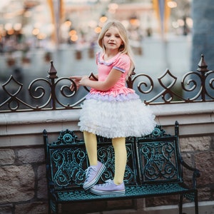 Daisy duck dress,disney cosplay,girls disney world dress,disney family outfit,birthday outfit, halloween costume,disney fab 5