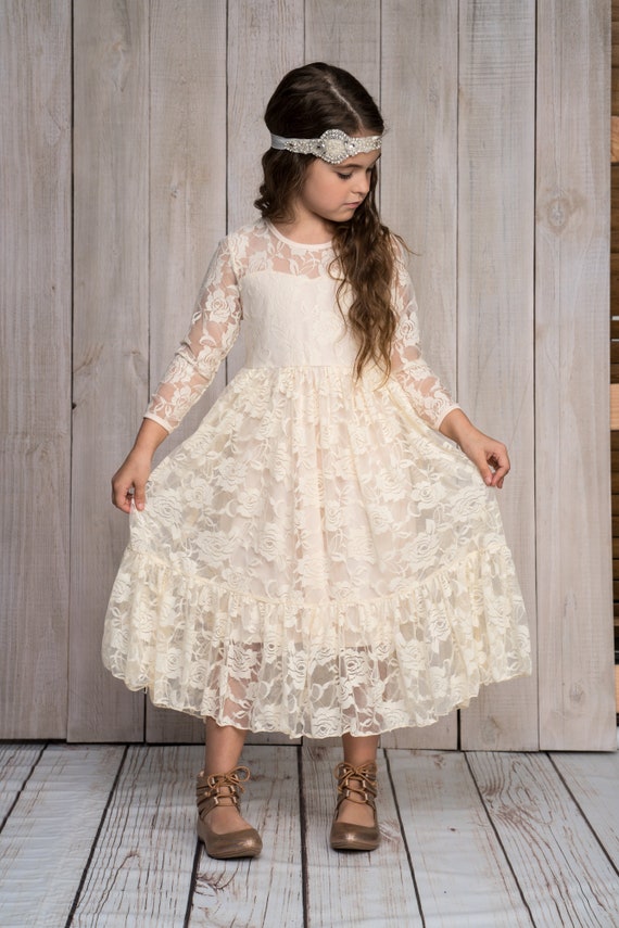 flower girl vintage dresses