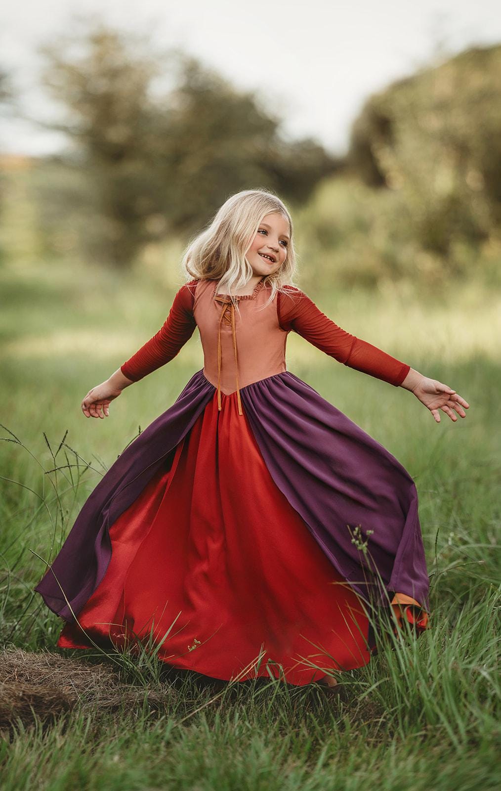 【本日のみ値下げ】onlylittleonce アナドレス　カチューシャ　オラフ XSサイズあり】dol banny dress (anier4028)[カチューシャ付き］