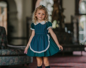 Haunted Mansion dress,Cast Member uniform,Disney Cosplay,Halloween,Disney Bounding,Haunted Mansion Theme,Vintage Girls,Retro