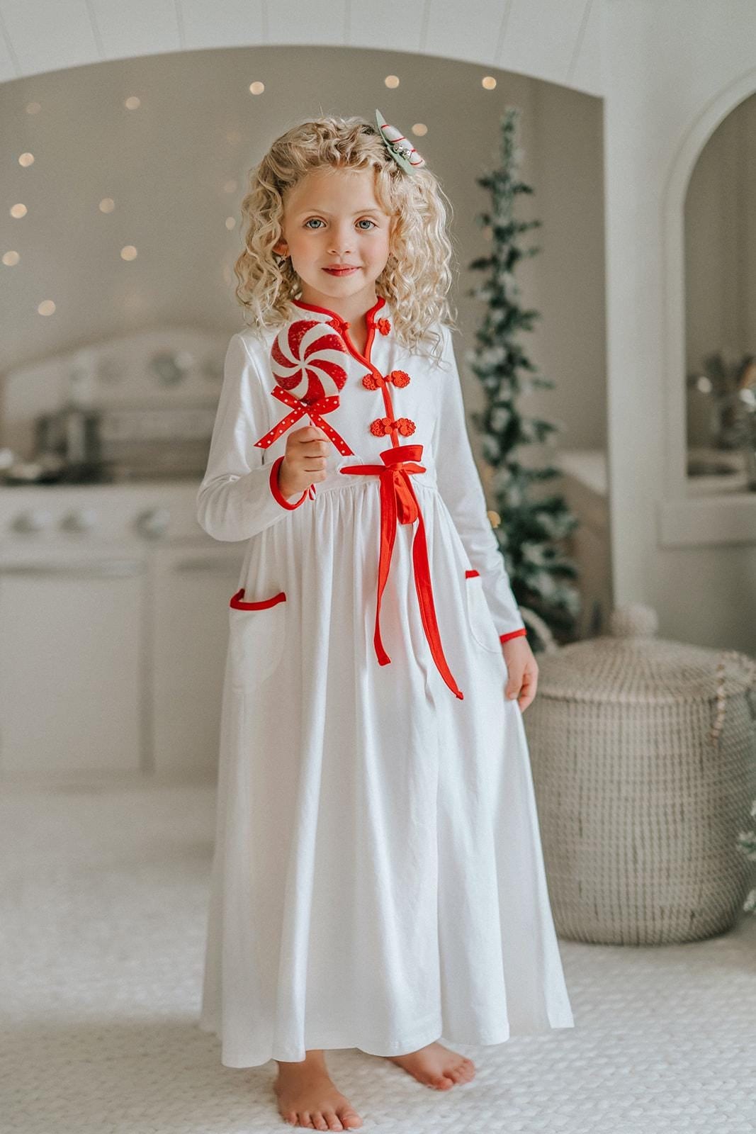 heirloom christmas dress girls Holiday Heirloom Wrap Dress 18/24M