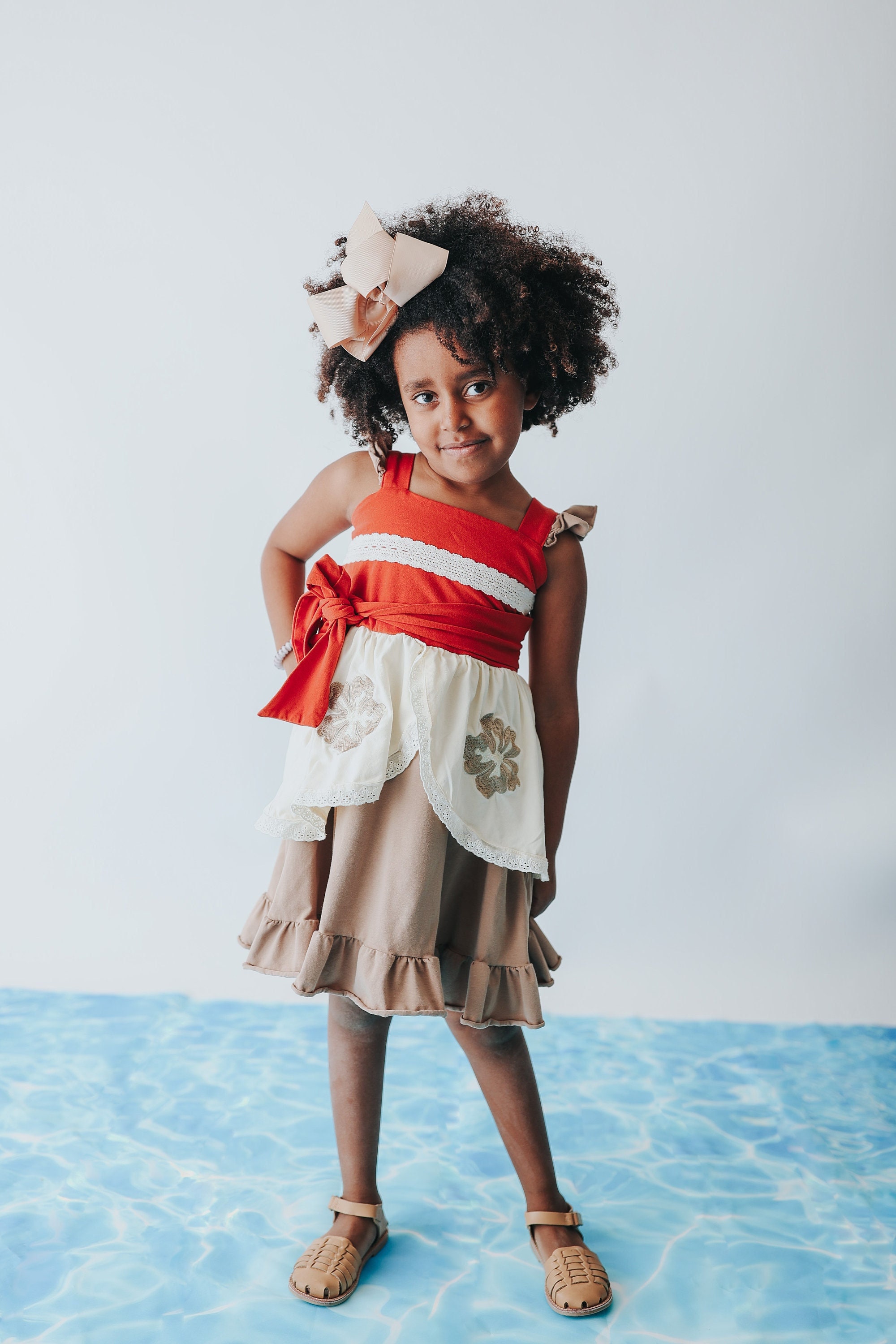 Disney Moana Girls Adventure Outfit Animação Cosplay Traje Roupas Com Colar  Carnaval - Costumeslive.com