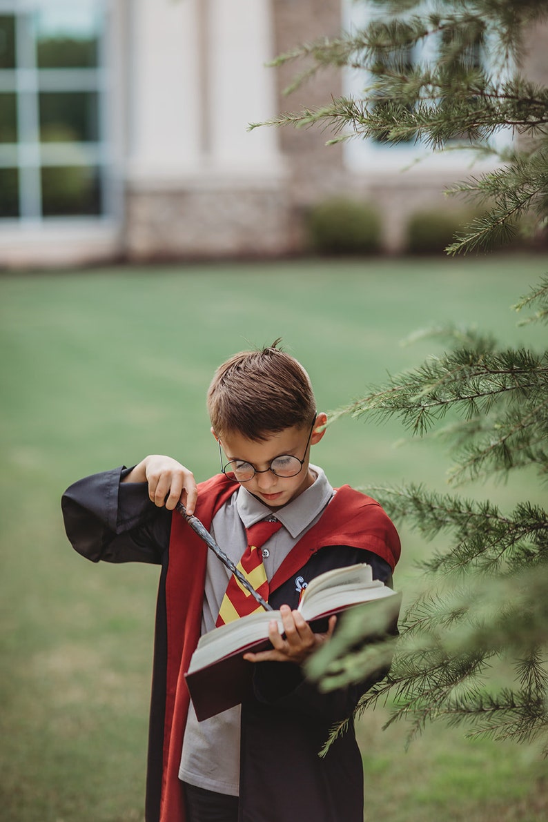 Harry Potter Costume,Boys Harry Potter Outfit,boys Harry Potter Outfit,Gryffindor Halloween Costume,Disney,Family Harry Potter Costume