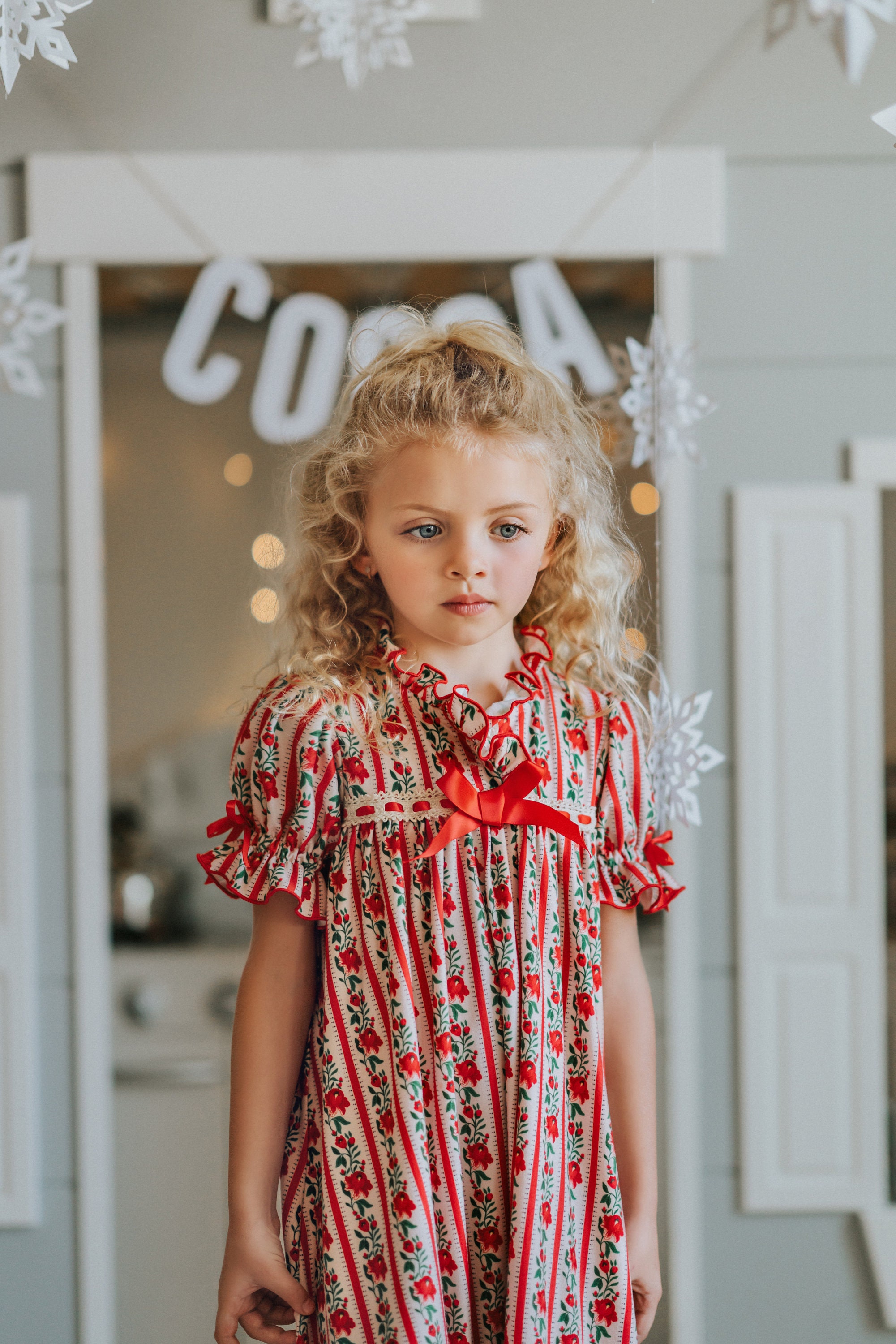 Christmas Nightgown Girls Etsy Canada