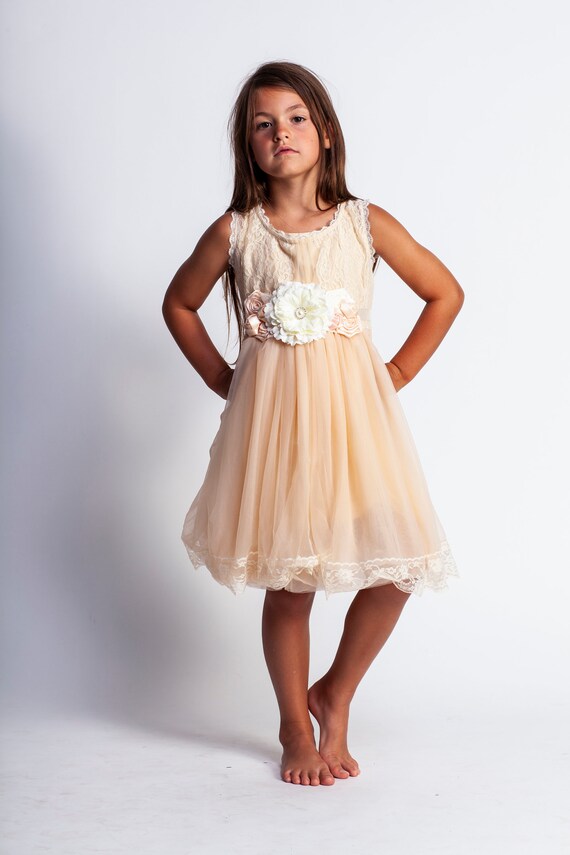 girls rustic dress